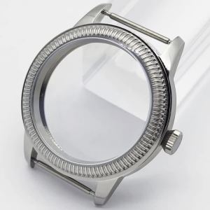 Vỏ Đồng Hồ RICHUS 44mm Màu Bạc Phù Hợp Với Bộ Máy ETA6497 6498 ST3600 3620 Vỏ Thép Không Gỉ Với Kính Khoáng Chống Xước Đặc Biệt