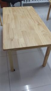 Happy Kiddos Montessori Large Wooden Study & Dining Table for Kids