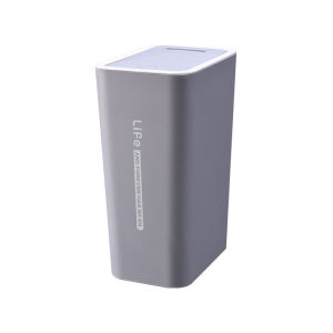 MOLORE | Squeeze-space Bathroom Livingroom Kitchen Narrow Long Rectangular Push-down Lid Bin