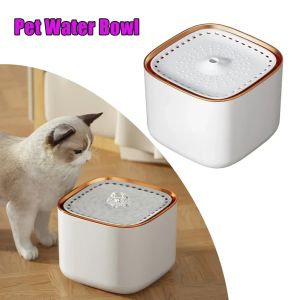 USB Pet Water Dispenser Automatic Electric Cat Dog Water Fountain with Filter Quiet Recirculating Drink Bowl Pump Pet Water Bowl