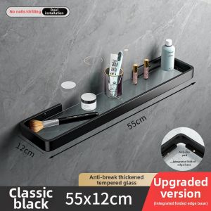 No-Drilling Bathroom Shelf