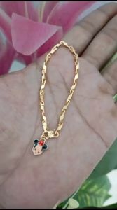 GELANG BAYI ANAK KECIL TITANIUM KARAKTER IMUT ANTI LUNTUR