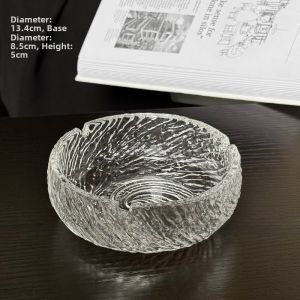 Luxury Glass Ashtray for Car And Home Living Room Office High End Elegant Classy Design Glass Ashtray Premium Quality