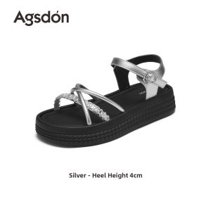 Agsdon | Elevating Thick-soled Gladiator Sandals Women