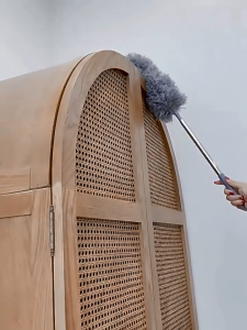 Duster Stick - Extendable Handle for High Ceiling Fans Cobwebs Furniture Dusting & Home Cleaning