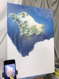 เฟรมวาดรูป เฟรมผ้าใบ ผ้าใบเฟรมแคนวาส เฟรมผ้าใบนักศึกษาศิลปะมืออาชีพ เฟรมจิ๋ว (ผ้าฝ้าย)  กรอบรูปแคนวาสคุณภาพสูง