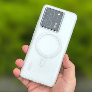 Ultra-Thin Gradient Mobile Phone Case for Redmi K60 Ultimate Version Wave Pattern Luggage Vertical Stripe Magnetic Attraction Frosted Semi-Skin Feel Full Cover Shock Protection