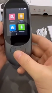 เครื่องแปลภาษา รุ่น iTranF1 Pro Voice Translator 139+ภาษา ทั่วโลก มีกล้องแปลภาพมีระบบเชื่อมต่อ บลูทูธ (ต่อหูฟัง เเละลำโพง)พม่า ไทย แปลข้ามชาติ แปลทันทีเป็นภาษาอื่นๆ 44 ภาษาการถ่ายภาพ17 ภาษาออฟไลน์
