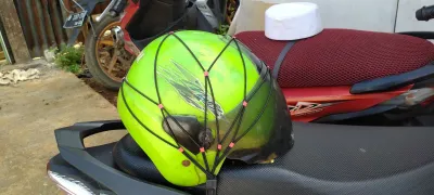 tali jaring helm motor terbaru multifungsi