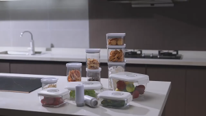 [SG Ready Stock] Airtight Vacuum Container Food Storage Box Coffee Beans Grains Nuts Spice Storage Jar