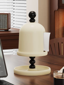 กล่องใส่กระดาษเช็ดหน้าสไตล์ย้อนยุคสำหรับใช้ในบ้าน ชั้นวางของบนโต๊ะกาแฟในห้องนั่งเล่น ตกแต่ง จี้ติดผนัง ที่ใส่กระดาษเช็ดหน้าแบบหุ้มลูกกลิ้ง ที่จับกระดาษเช็ดหน้าสำหรับโต๊ะอาหาร