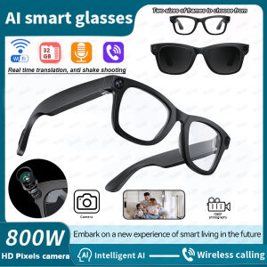 2026 New WiFi Transmission Smart Glasses Anti Shake 1080P HD Video Recording 32GB Memory Al Voice Wireless Calling Smart Glasses