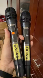 HT-124 Micro không dây Thu sóng tốt Chống hú Độ nhạy cao sử dụng cho các loại loa kéo và Amply