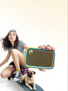 soaiy | Loa Bluetooth Di Động Chống Nước Chất Lượng Cao Âm Bass Ngoài Trời