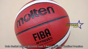 Bola Basket BG5000 Size7 Bahan Kulit PU Kualitas Terbaik