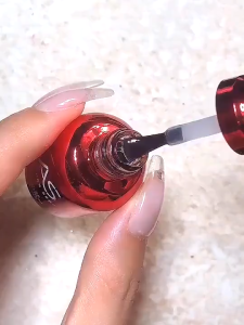 Kutek Gel AS Edisi PLA Merah Marun Maroon Red Nail Gel Polish Long lasting / Cat kuku KU080