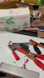 COMBO 10 đôi kẹp bình ắc quy thép không gỉ dành cho ô tô xe tải loại to 15cm