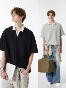 Dream made | Áo Polo Mùa Hè Phong Cách Học Đường Cổ V Đẹp