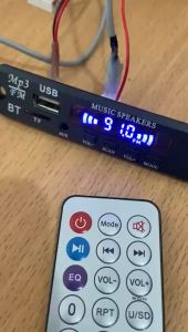 Kit Modul MP3 Musik Bluetooth Original Vire & TF Card AUX FM Radio