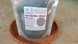 1kg hạt đỗ đen xanh lòng - hạt loại đẹp đều hạt
