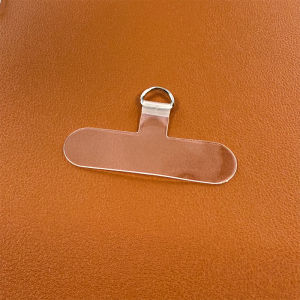 KORMAEX Phone Strap Chain Ins Solid Transparent Soft Gel Clamp Card Holder Top Shell Impact Resistant Non-Breakable Rectangular