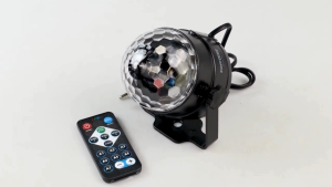 COD Lampu Disko LED TaffLED RGB 240V 6W Warna-warni Plus Remote Control Praktis Dibawa Kemana-mana