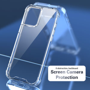 Nothing Phone 3A Lite Case Air Cushion Shockproof Silicon Bumper Clear Airbag Back Cover Hard Case for Nothing Phone 3A Lite 5G