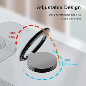 Ring Stand HP Magnetic Ring Metal Phone Holder Bulat For All Smartphone