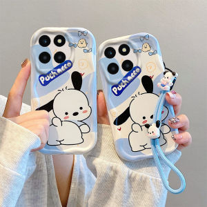 Phone Case for Xiaomi 14T Pro Xiaomi14T 5G Macaron Cute 3D Doll Short Lanyard Cartoon Casing Anti-fall Silicone Soft Cover 2025