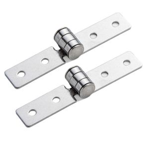 2PCS Stainless Steel Nothing Frame Hinge Mechanical Equipment Hinge Heavy-duty Industrial Flat Folding Gemel Furniture Hardware