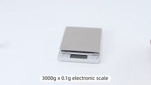 🇸🇬SG Seller | Kitchen Digital Weighing Scale |3.0kg/0.1g | Support 9 Weigh Units oz lb | for Baking Food Diet Precision | Luggage Scale | Hanging Scale