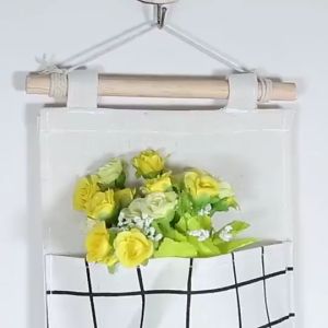 Rak Gantung 3 Sekat Storage Bag Keranjang Pakaian Serbaguna E17