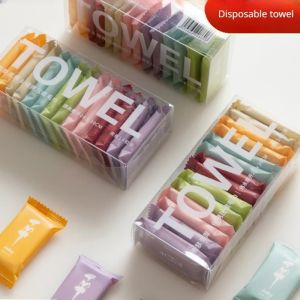 HANDUK TRAVEL PORTABEL UK 24 x 30cm   1 BOX ISI 14 PCS