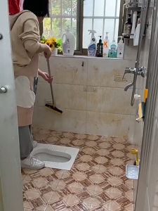 THE GREEN MILE🌻รุ่นอัพเกรด4in1 แปรงขัดพื้น แปรงขัดห้องน้ำ ที่ขัดพื้นห้องน้ำ หมุนได้180 ํ ทำความสะอาดได้ทุกมุม