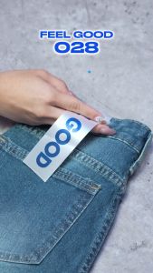 JINISO - Highwaist Boyfriend Jeans 028 FEEL GOOD