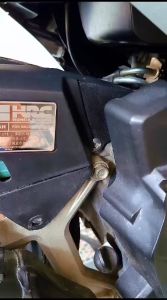 EMBLEM HUGGER STAINLESS MIRROR BAHAN 304 PREMIUM MOTOR VARIO BEAT