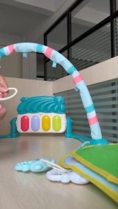BW-M254 Baby Playgym Playmat Set Musik Piano Mainan Anak Bayi Rattle Toys / Matras Bayi Play Gym