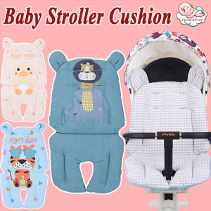 Baby Stroller Cushion Cotton Soft Breathable Seat Mat Cartoon Trolly Mattress Baby Cart Pad