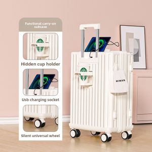 MIMANI | Durable Aluminum Frame Travel Luggage 20 Inch