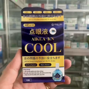 Nhỏ mắt AIKEA KN cool Trần Gia - giúp làm mắt mắt hỗ trợ phòng ngừa các vấn đề