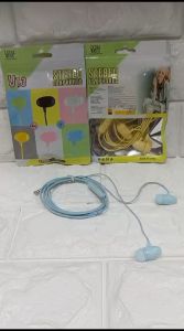 Headset  Macaron U13 + Mic Handsfree Stereo Earphone u-13