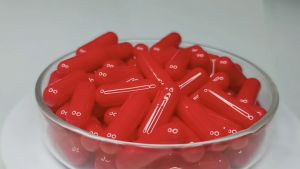 1000pcs Size 0 Medium Red/ Medium Red OSPA High Quality Empty Gelatin Capsule