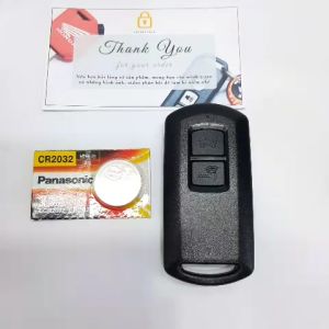 Vỏ smartkey 2 nút xe AB Vision Vario Lead + pin