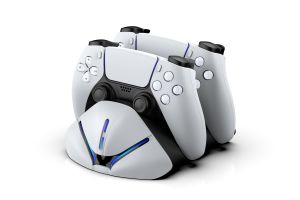 BEBONCOOL | Trạm Sạc Và Đế Chơi Game BEBONCOOL FC600 Dành Cho PS5 Đế Sạc Nhanh Kép Cho 2 Tay Cầm Hỗ Trợ Edge 2H/Standard 3H Cổng Type-C Đèn LED