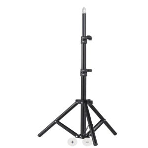 Universal Metal Tripod Stand Projector Bracket Extendable to 1.6M Aluminum Alloy Interface Adjustable Height for Projector
