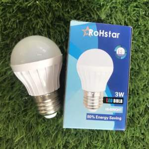 【COD & Ready】Rohstar led 3W5W7W9W12W15W Enegerny saving e27 screw lighting bulb warm/white light