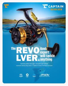 REEL CAPTAIN REVOLVER 1000 2000 3000 4000 Power Handle