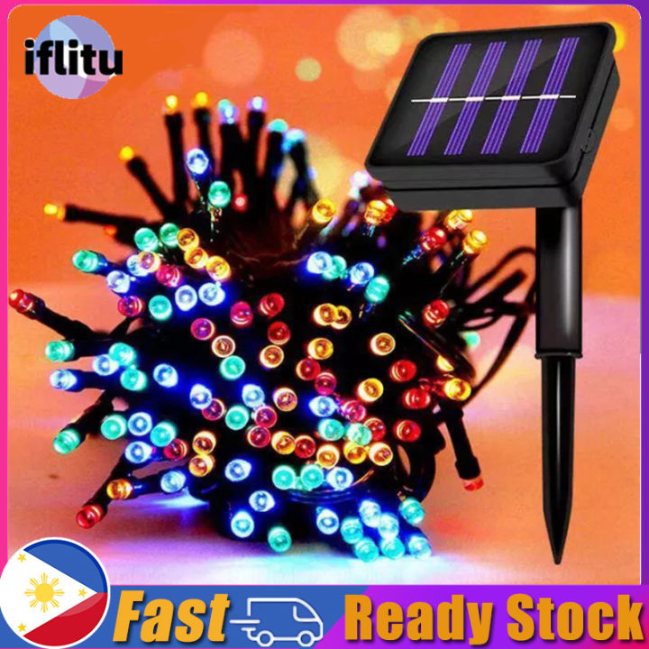 IFLITU Solar Led Lights Outdoor Waterproof Original Christmas Lights
