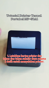 printer thermal bluetooth buat hp mini printer Portable Pocket Printer 58mm mesin printer scanner barcode Android IOS Phone Picture Printer