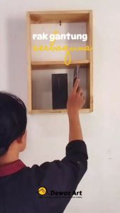 Rak Buku Gantung & Rak Serbaguna: Solusi Penyimpanan Estetik